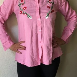 shirt with embroidery